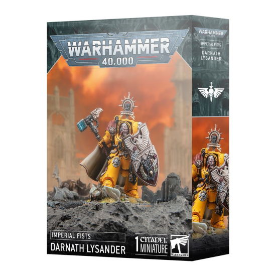 Darnath Lysander – Imperial Fists Captain Warhammer 40,000